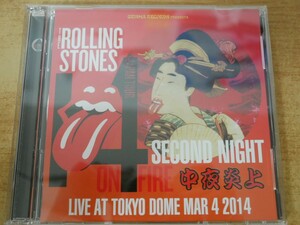 CDk-7685＜2枚組＞THE ROLLING STONES / 14 ON FIRE JAPAN TOUR - SECOND NIGHT ON FIRE