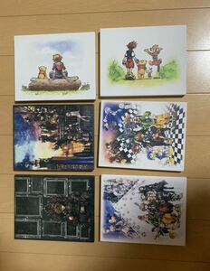  Kingdom Hearts most lot Mini can bath board 6 piece set 