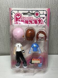 C)未開封 Pinky:st. ピンキーストリート PK006A 着せ替えセット リペイント版 ドールフィギュア GSIクレオス マスコット 金谷ゆうき メガネ