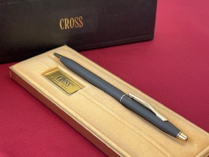 ※5961 筆記確認済 美品 CROSS ボールペン 筆記用具 文房具 ブラック