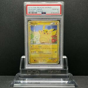 PSA 10 GEM MINT Pikachu Italian ピカチュウ 他にも鑑定品出品中 ポケモンカード