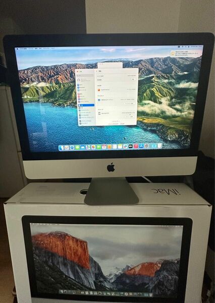 iMac 21.5インチ Retina4K (2017) Core i5(3.0G)/16G/1T/Radeon Pro 555