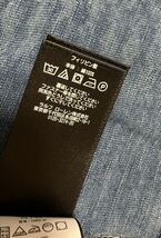 【新品:訳あり】RRL インディゴ シャツ L ネイティブ 半袖 コンチョボタン DOUBLE RL_画像8