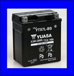 { fluid go in charge settled }* Taiwan Yuasa *YTX7L-BS* interchangeable GTX7L-BS/FTX7L-BS/DTX7L-BS/ATX7L-BS* Yuasa * Honshu * Shikoku * Kyushu is free shipping!!*