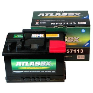 ATLASBX アトラス AT G-MF57113 輸入車バッテリー Dynamic Power