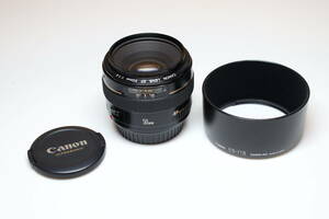 【動作問題なし】Canon EF50mm F1.4 USM　レンズフード&レンズフィルター付き