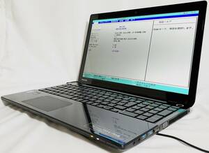【ジャンク】 TOSHIBA dynabook T554/76LB Core i7 4700MQ HDDなし　BIOS動作確認のみ 現状引渡