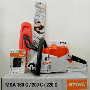 24時間限定価格　新品　未使用品　 STIHL スチール MSA 220 C-B 35cm バッテリーチェンソー　本体のみ