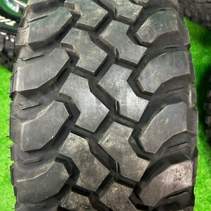 31x10.50-15 LT109R BF Goodrich Mud-Terrain T/A バリ溝 マッド 06年製 社外ホイール 15インチ 8J 5穴 PCD 114.3 +44 デリカ 等 15-618の画像8