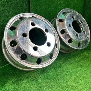 17.5×6j 5h approximately +130 222.25 SPEED WORLD specular burnishing spherical surface seat rare truck aluminium wheel wheel 17.5 -inch in 5 hole pcd 2 ps .17.5-549