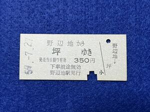 （南部縦貫鉄道） 【野辺地から坪ゆき】 昭和５９年