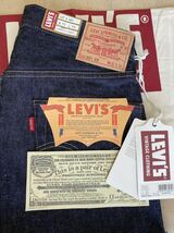 LEVI'S VINTAGE CLOTHING 1963 501 W30 L34リーバイス 501 復刻 500本限定 Cone Mills White Oakデニムのデッドストック 未使用_画像7