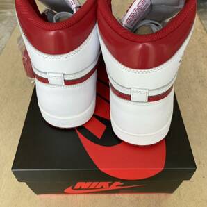 Nike Air Jordan 1 Retro High OG Metallic red size9 27.0cm 2017 ナイキ エアージョーダン 1 メタリックレッド 国内正規品の画像3