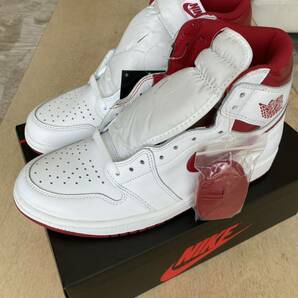 Nike Air Jordan 1 Retro High OG Metallic red size9 27.0cm 2017 ナイキ エアージョーダン 1 メタリックレッド 国内正規品の画像2