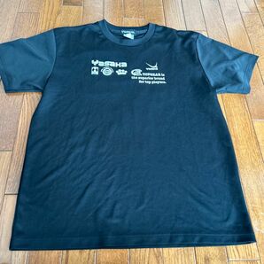 ヤサカ　　速乾性　Tシャツ　メッセージ入り　卓球