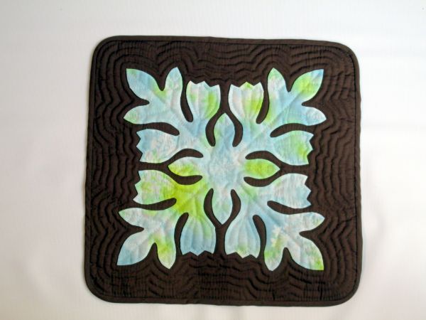 ☆HM288 Handgefertigter hawaiianischer Quilt-Wandteppich (Jifu-Tee)☆, Nähen, Stickerei, Fertiges Produkt, Andere
