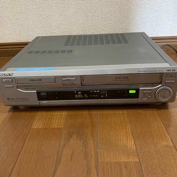 【ジャンク品】ソニー ビデオデッキ WV-H6 (8ミリ+VHS)