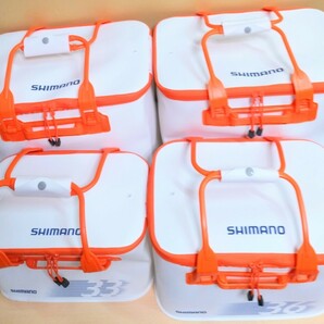 SNIMANO シマノ バッカン 33/36/40/43 ジャストイン設計 1.4mm厚 EVシート フィッシング バッグ 未使用 美品 保管品時の若干汚れありの画像5