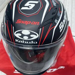 カブト kabuto Snap-on スナップオン ヘルメットの画像3