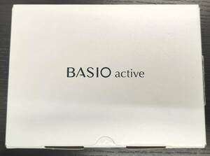 #2169 中古美品【SHARP製】KYOCERA『BASIO active』SHG09 カラー：ネイビー 残債なし IMEI 確認済み 現状品【数日使用】