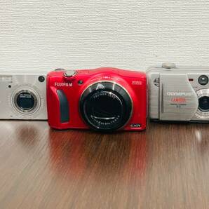 #1309【ジャンク中古品】デジタルカメラ3点おまとめ【FUJIFILM】F820EXR【OLYMPUS】オリンパス CAMEDIA X-2【OptioS4】オプティオS4 現状品の画像1