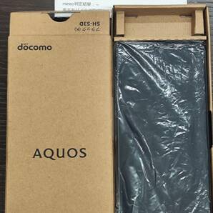 #1999【美中古品】【SHARP】NTTドコモ携帯 AQUOS wish3 SH53D カラーBRブラック 残債なしIMEI確認済み【使用日数7日】の画像1