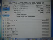 m2 SSD ★ SAMSUNG　SSD HDD　256GB　4枚セット ★ MODEL：MZ-VLB2560 ☆ 健康状態：正常 ☆_画像4
