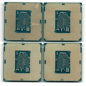 Intel ☆ Core i5-6500 SR2L6 4個セット ★ 3.20GHz (3.60GHz)／6MB／8GT/s 4コア ★ ソケットFCLGA1151 ☆の画像2