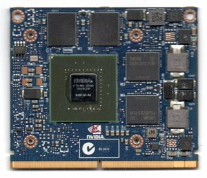 ビデオカード ★ ノート用　nVIDIA　N15P-Q1-A2 ☆ メモリ：2GB　GDDR5 ☆ 動作確認済 ☆