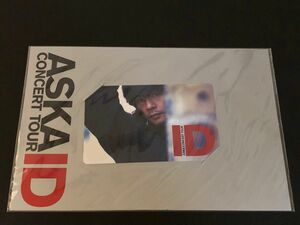 ASKA ConcertTour ID テレホンカード（台紙付き）