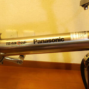 Panasonic Traincle トレンクル ４代目最終型カーボンフォーク B-PEHT432 オリジナル重視＋純正オプション 美品の画像4