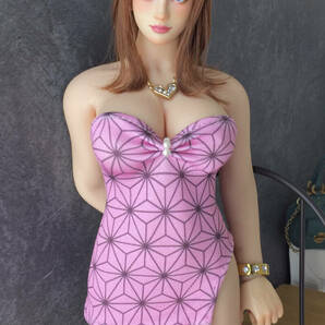 ピンク色ワンピース１点 TBLeagueS３８/S３９対応サイズ １／６人形用洋服の画像5