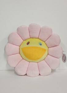  Murakami .kaikaikiki Rainbow flower cushion . flower pink 60.