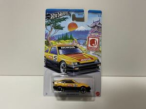 HOT WHEELS ホットウィール 1985 Honda CR-X 1985 ホンダ CR-X Jインポーツ