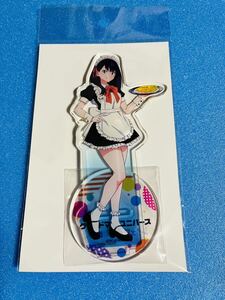 送料無料 アモカフェ AMOCAFE コラボ グリッドマンユニバース GRIDMAN宝多六花 アクリルスタンド メイド