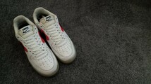 M22【特価/Used/入手困難】NIKE AIR FORCE 1 07 LV8 EMB WHITE/BLACK-VAST/Jordan sb force atmos AIRMAX dunk acg supreme 1 2 4 95 97 90_画像7