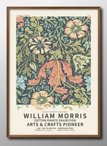 Art hand Auction 9126 ■Livraison gratuite!!A3 poster William Morris Scandinavie/Corée/Peinture/Illustration/Mat, résidence, intérieur, autres