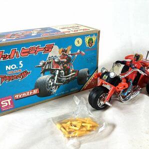 【付属未開封】プロレスの星 アステカイザー No.5 マッハビート号/ダイカスト製/ヨネザワ/米澤玩具/当時物/円谷プロ/04-0003の画像1