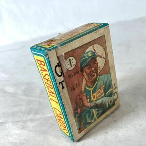 大里玩具 日本野球カード ④猛打陣 チーム編成遊び JAPANESE BASEBALL CARDS 野球連盟公認/プロ野球/1940/50/同商品出品中/04-0047の画像3