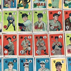 大里玩具 プロ野球 猛打陣 チーム合わせ③ PBL/CBL/BASEBALL CARDS/1940/50/コレクション/カラー/04-0052の画像3