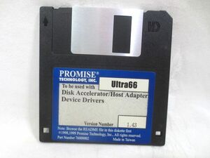 ■希少 PROMISE Ultra66 Disk Accelerator Host Adapter Device Drivers フロッピーディスク
