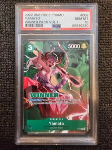 希少 ヤマト 海外 プロモ WINNER PSA10 ワンピース