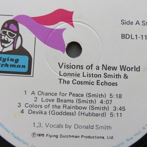 LONNIE LISTON SMITH / VISIONS OF A NEW WORLD / US PRESS / LP / レコードの画像4