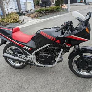 ホンダ VT250F(MC08)7057km 検)旧車、昭和、当時物、希少、北海道発の画像1