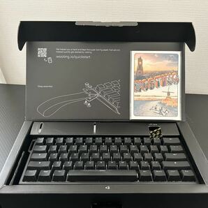 Wooting 60HE W00T05 ゲーミングキーボード ラピッドトリガー搭載 US 配列 キーボード 中古 の画像1