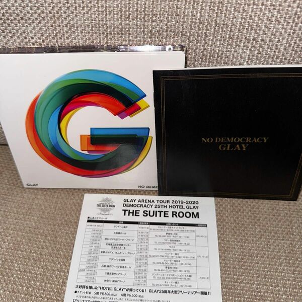 【GLAY】NO DEMOCRACY［CD＋2DVD］