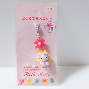 サンリオ Vivitix 限定 ハローキティ Hello Kitty バタフライ 蝶 チョウ butterfly どこでも マスコット チャーム 1999年の画像2