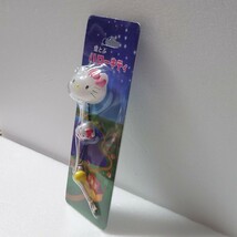 限定 空とぶ ハローキティ Hello Kitty 気球 マスコット ストラップ ウサギ 2000年_画像2