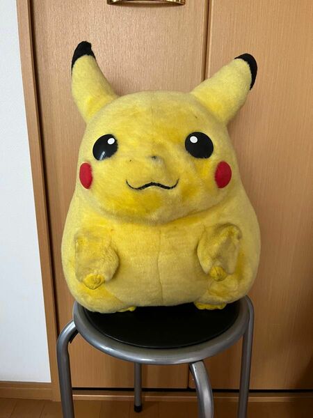 ピカチュウ　ぬいぐるみ　特大　初期　ポケモン　レトロ　レア トミー