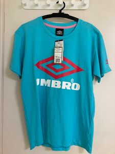 新品未使用タグ付きアンブロMサイズレディースＴシャツ　爽やかペールブルー Tシャツ